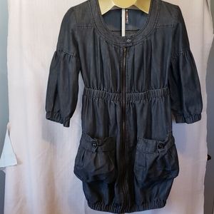 HERA denim bubble dress